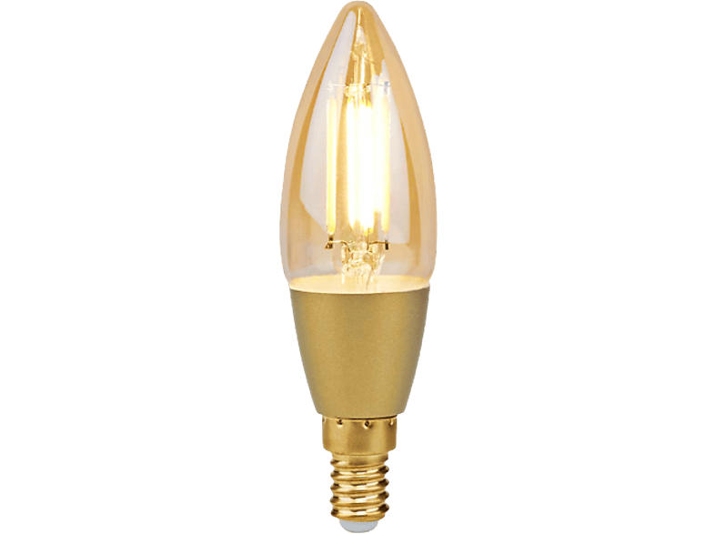 NEDIS Smartlife LED Filament Lampe, E14, 4.9W., Warmweiß