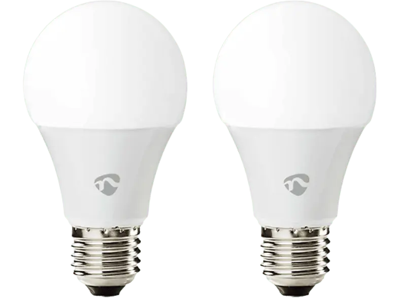 Nedis SmartLife LED-Glühbirne, E27, 9W., RGB, 2 Stk.; LED Glühbirne