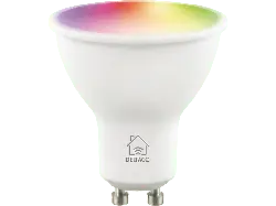 Deltaco Smarte LED-Spot SH-LGU10RGB, 5W, GU10, dimmbar, RGB; LED Spot