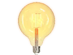 Deltaco Smarte Filamentlampe SH-LFE27G125, 5.5W, E27, dimmbar, Weiß; LED Lampe