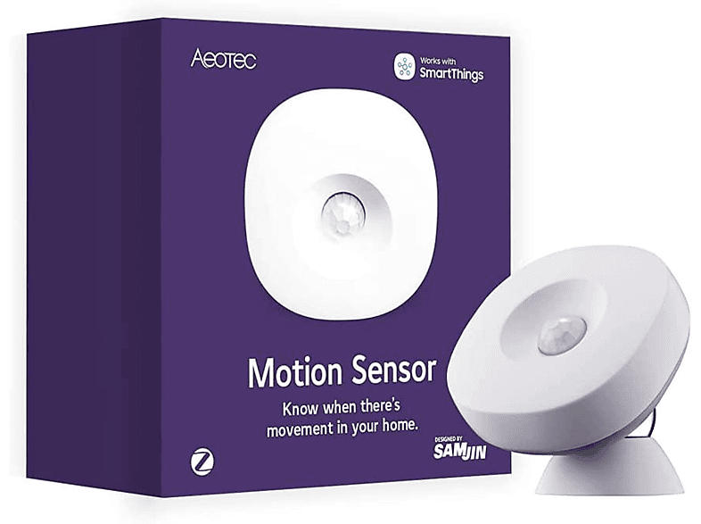 Aeotec Motion Sensor Zigbee, Bewegungssensor, Weiß