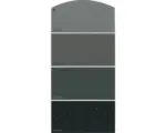 Hornbach Farbmusterkarte Farbtonkarte H23 Glitzer Effekt Soft Farbwelt grau 21x10 cm