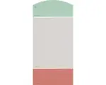 Hornbach Farbmusterkarte A09 Die Farbklassiker - Frische Fünfziger 21x10 cm
