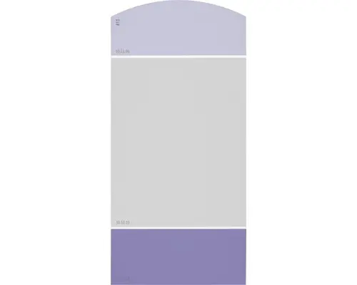 Farbmusterkarte A13 Die Farbklassiker - Goldene Zwanziger 21x10 cm