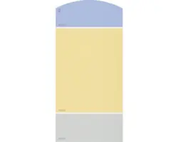 Farbmusterkarte A18 Die Farbklassiker - Goldene Zwanziger 21x10 cm