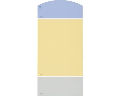 Farbmusterkarte A18 Die Farbklassiker - Goldene Zwanziger 21x10 cm