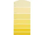 Hornbach Farbmusterkarte B11 Farbwelt gelb 21x10 cm