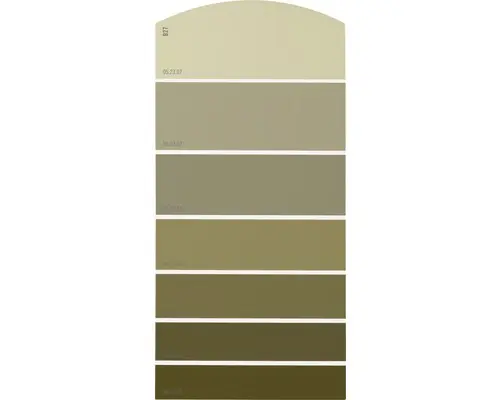 Farbmusterkarte B27 Farbwelt gelb 21x10 cm