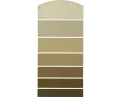 Farbmusterkarte B30 Farbwelt gelb 21x10 cm