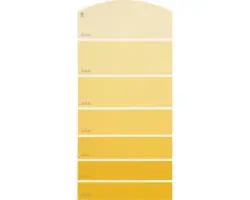 Farbmusterkarte C08 Farbwelt orange 21x10 cm