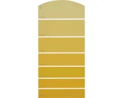 Farbmusterkarte C13 Farbwelt orange 21x10 cm