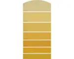 Hornbach Farbmusterkarte C14 Farbwelt orange 21x10 cm