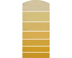 Farbmusterkarte C15 Farbwelt orange 21x10 cm