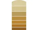 Hornbach Farbmusterkarte C20 Farbwelt orange 21x10 cm