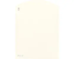 Farbmusterkarte C38 Off-White Farbwelt orange 9,5x7 cm