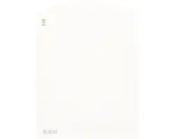 Farbmusterkarte C40 Off-White Farbwelt orange 9,5x7 cm