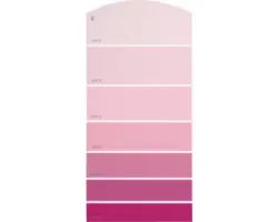 Farbmusterkarte D05 Farbwelt rot 21x10 cm