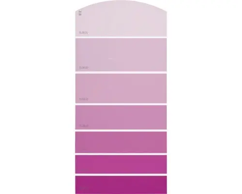 Farbmusterkarte D12 Farbwelt rot 21x10 cm