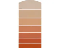 Farbmusterkarte D13 Farbwelt rot 21x10 cm