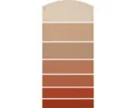 Hornbach Farbmusterkarte D19 Farbwelt rot 21x10 cm