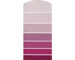 Farbmusterkarte D23 Farbwelt rot 21x10 cm