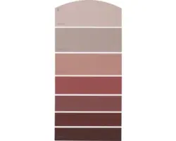 Farbmusterkarte D27 Farbwelt rot 21x10 cm