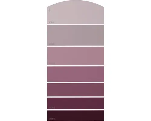 Farbmusterkarte D29 Farbwelt rot 21x10 cm