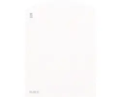 Farbmusterkarte D39 Off-White Farbwelt rot 9,5x7 cm