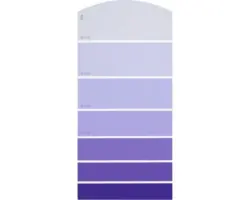 Farbmusterkarte E10 Farbwelt lila 21x10 cm