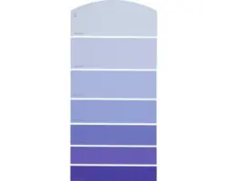 Farbmusterkarte E11 Farbwelt lila 21x10 cm