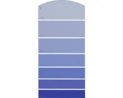 Farbmusterkarte E12 Farbwelt lila 21x10 cm