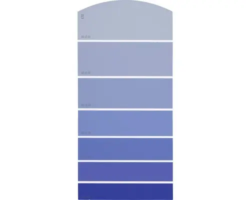 Farbmusterkarte E12 Farbwelt lila 21x10 cm