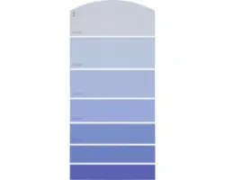 Farbmusterkarte E18 Farbwelt lila 21x10 cm