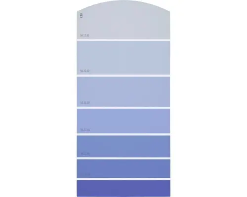 Farbmusterkarte E18 Farbwelt lila 21x10 cm