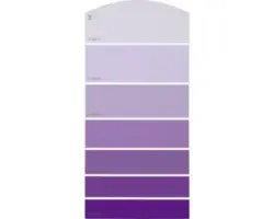 Farbmusterkarte E20 Farbwelt lila 21x10 cm