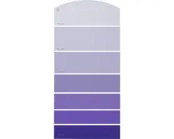 Farbmusterkarte E22 Farbwelt lila 21x10 cm