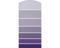 Farbmusterkarte E27 Farbwelt lila 21x10 cm