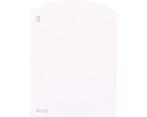 Farbmusterkarte E32 Off-White Farbwelt lila 9,5x7 cm