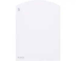 Farbmusterkarte E37 Off-White Farbwelt lila 9,5x7 cm