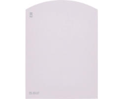 Farbmusterkarte E38 Off-White Farbwelt lila 9,5x7 cm