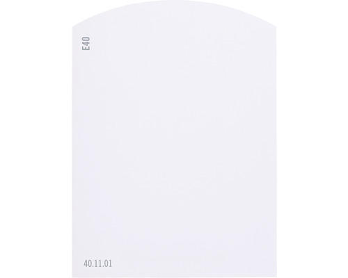 Farbmusterkarte E40 Off-White Farbwelt lila 9,5x7 cm