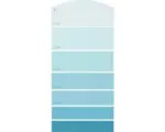Hornbach Farbmusterkarte F12 Farbwelt blau 21x10 cm