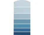 Hornbach Farbmusterkarte F22 Farbwelt blau 21x10 cm
