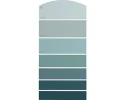 Farbmusterkarte F30 Farbwelt blau 21x10 cm