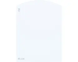 Farbmusterkarte F33 Off-White Farbwelt blau 9,5x7 cm