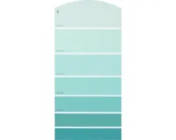 Farbmusterkarte G07 Farbwelt grün 21x10 cm