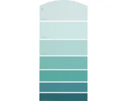 Farbmusterkarte G19 Farbwelt grün 21x10 cm