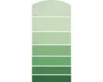 Hornbach Farbmusterkarte G21 Farbwelt grün 21x10 cm