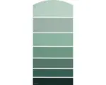 Hornbach Farbmusterkarte G26 Farbwelt grün 21x10 cm