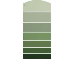 Farbmusterkarte G29 Farbwelt grün 21x10 cm